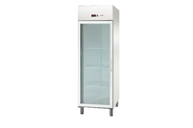 Szafa galwanizowana chłodnicza z drzwiami szklanymi 700l GN 2/1 Asber ECP-G-701 GD HC R
