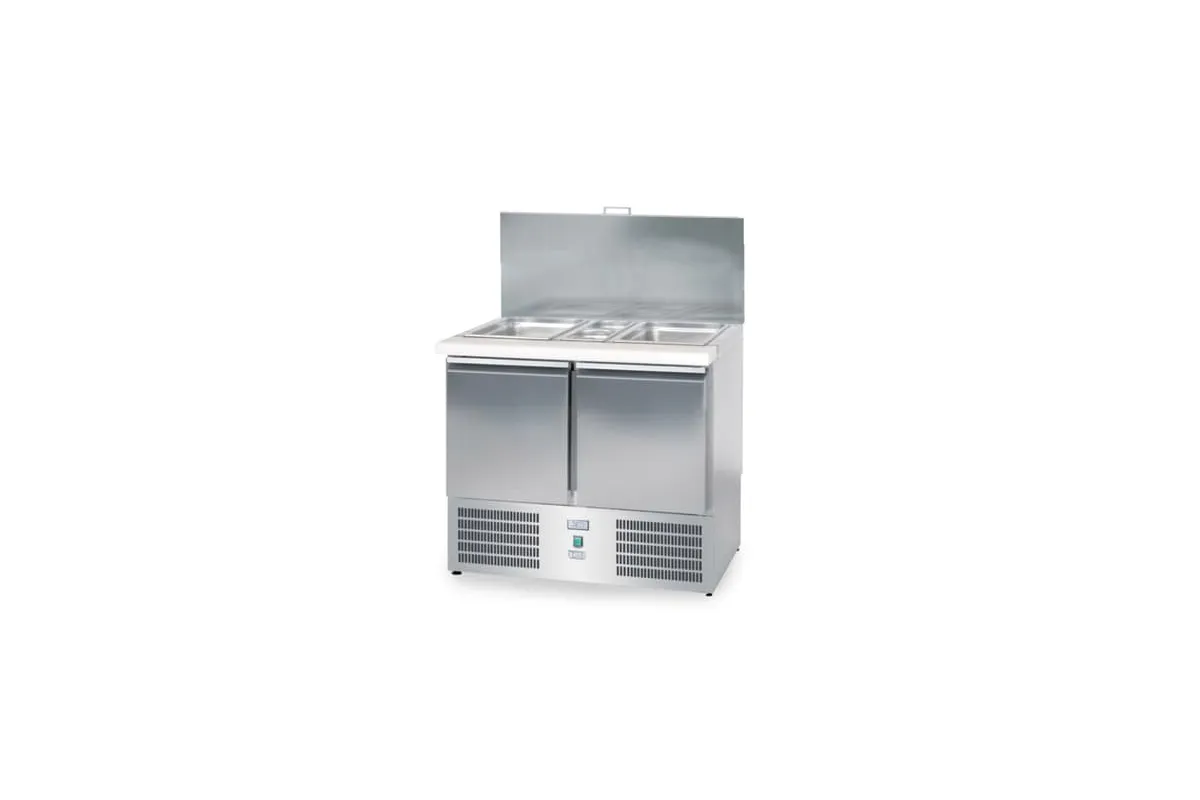Stół chłodniczy do przygotowywania sałatek, Dora metal DM-94040