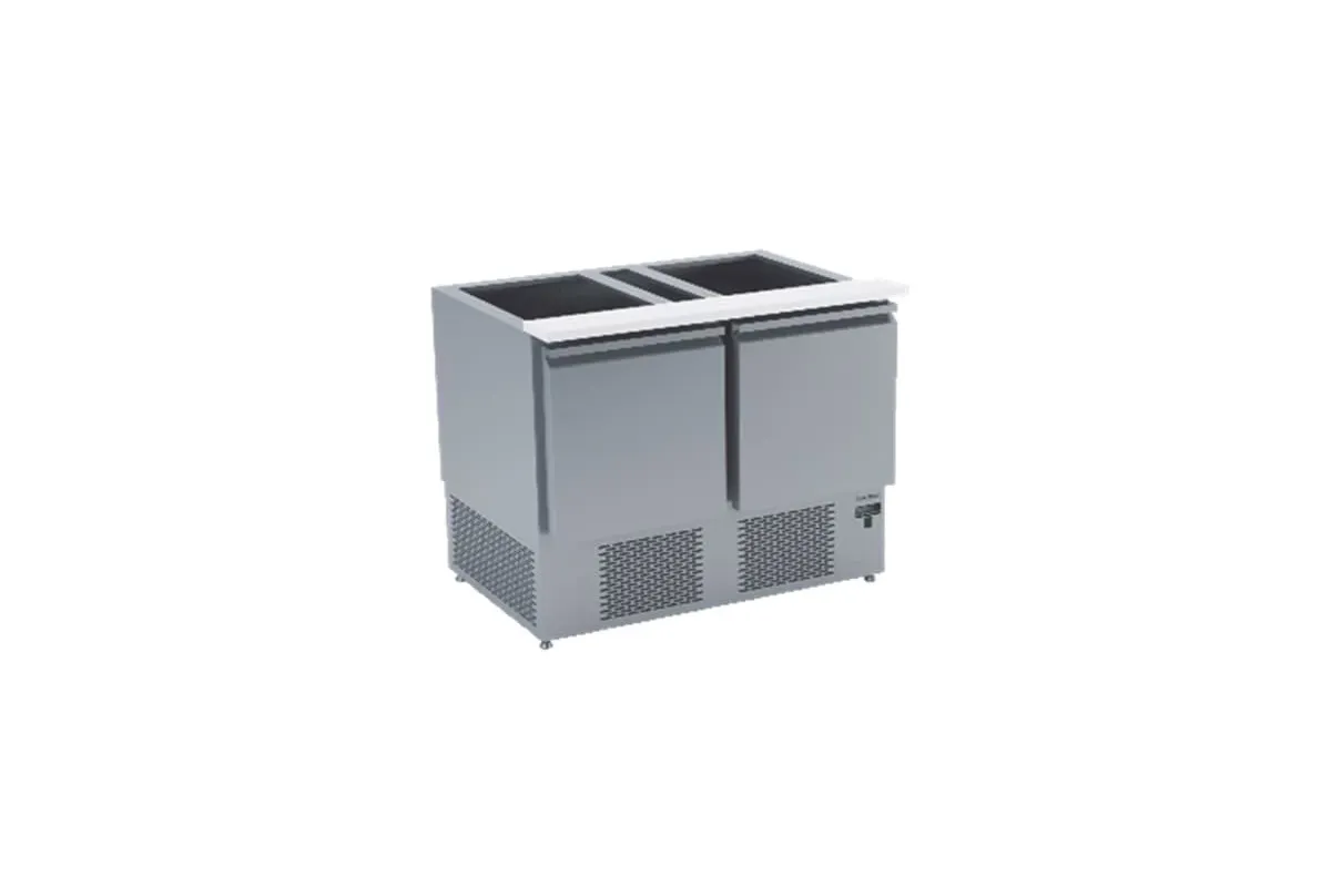 Stół chłodniczy do przygotowywania sałatek, Dora metal DM-94041