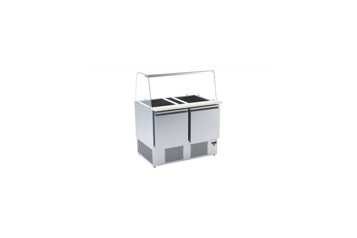 Stół chłodniczy do przygotowywania sałatek, Dora metal DM-94047