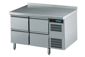 Stół chłodniczy GM 1/1 z własnym chłodzeniem 4 szuflady AKT EK721 1601-2/2
