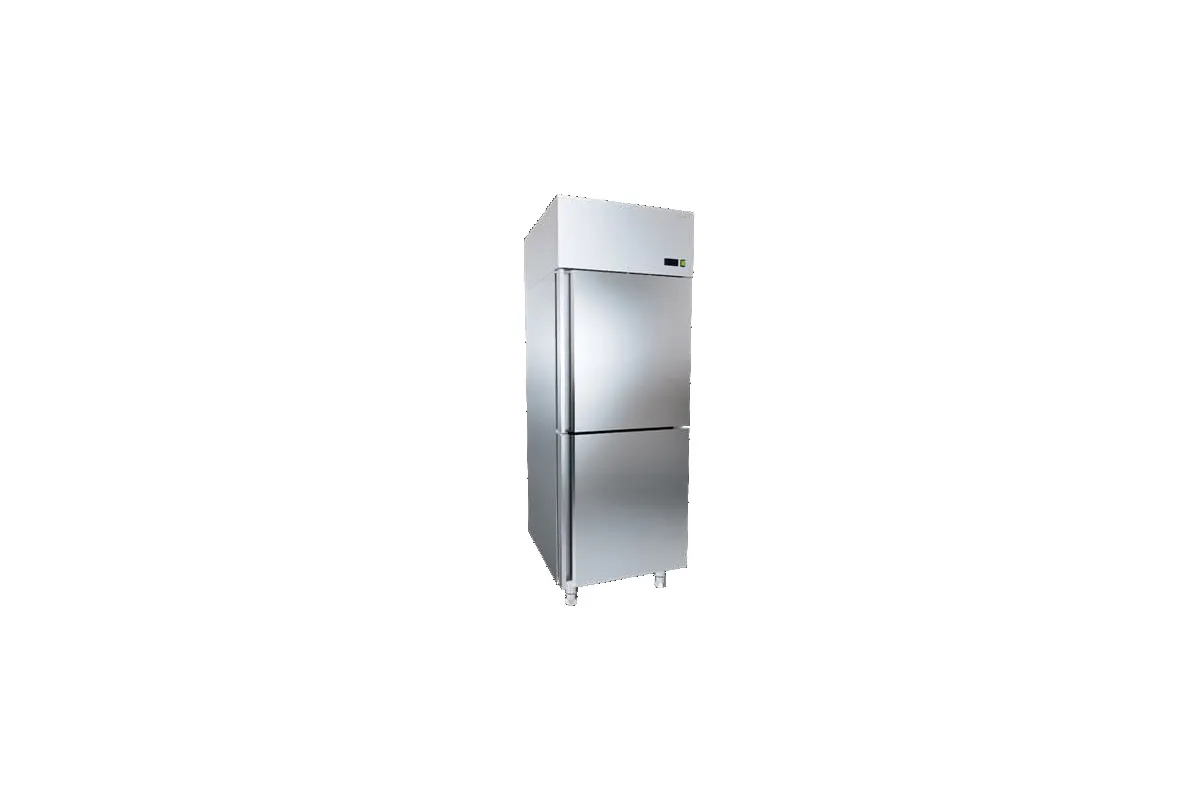 Szafa chłodnicza nierdzewna z drzwiami dzielonymi bez agregatu poj. 610L, Dora metal DM-92603-BA STANDARD