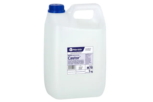 Mydło w płynie MERIDA CASTOR białe, kanister 5 kg Merida M7B