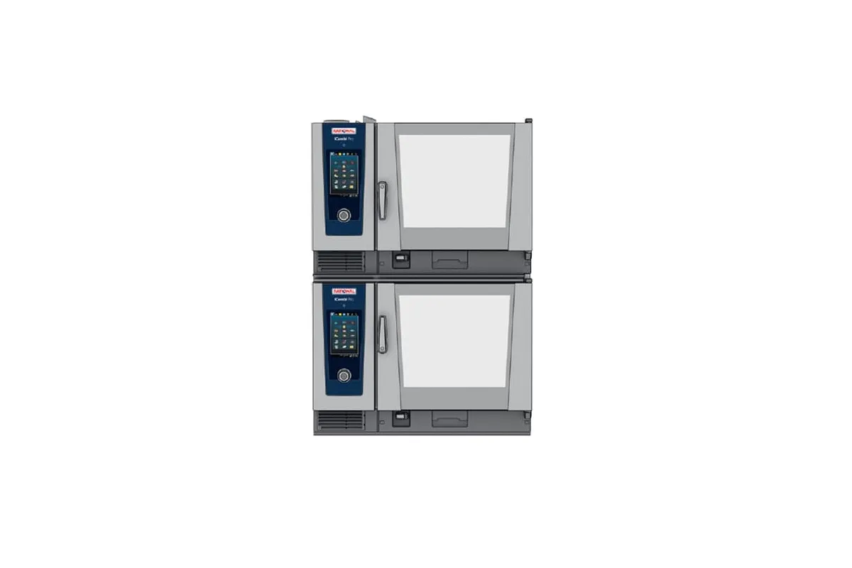 Zestaw RATIONAL Combi-Duo 6-2/1 na 6-2/1 E lub 10-2/1 E z drzwiami lewostronnymi MarineLine