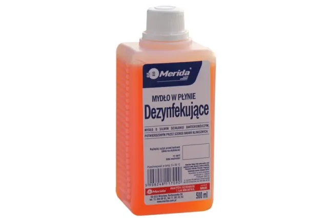 MYDŁO W PŁYNIE DEZYNFEKUJĄCE 500 ML MERIDA M6R