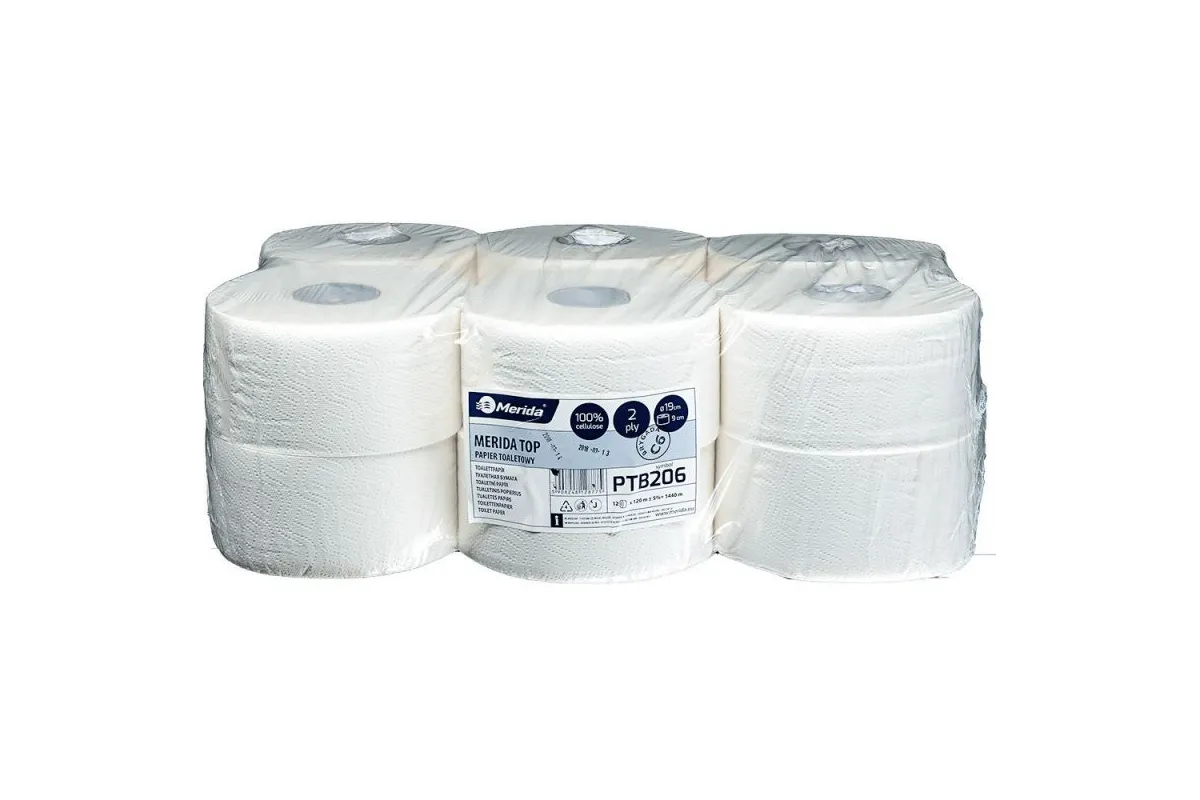 PAPIER TOALETOWY MERIDA TOP BIAŁY PTB206
