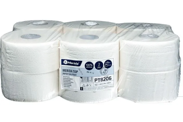 PAPIER TOALETOWY MERIDA TOP BIAŁY PTB206