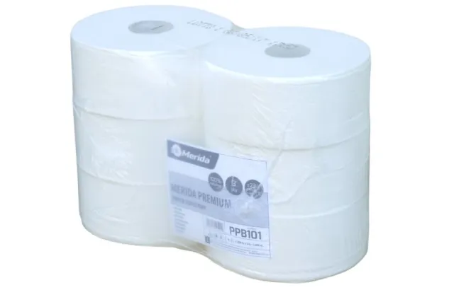 PAPIER TOALETOWY MERIDA PREMIUM BIAŁY PPB101