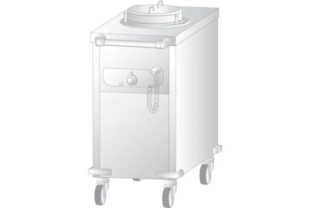 DYSTRYBUTOR TALERZY jezdny 900 x 460 x 850 mm