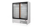 Szafa chłodnicza przeszklona, drzwi przesuwne, typ 4 klasa klimatyczna, model SCH-SR1200/AD4KL