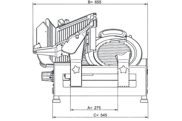 KRAJALNICA do sera Ma-Ga 612pT CE (TEFLON)