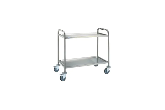 Wózek 2 półkowy ze stali nierdzewnej 1100x700x975 mm  EDENOX CER-1062