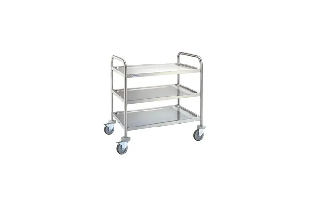 Wózek 3 półkowy ze stali nierdzewnej 1000x600x975 mm  EDENOX CE-953