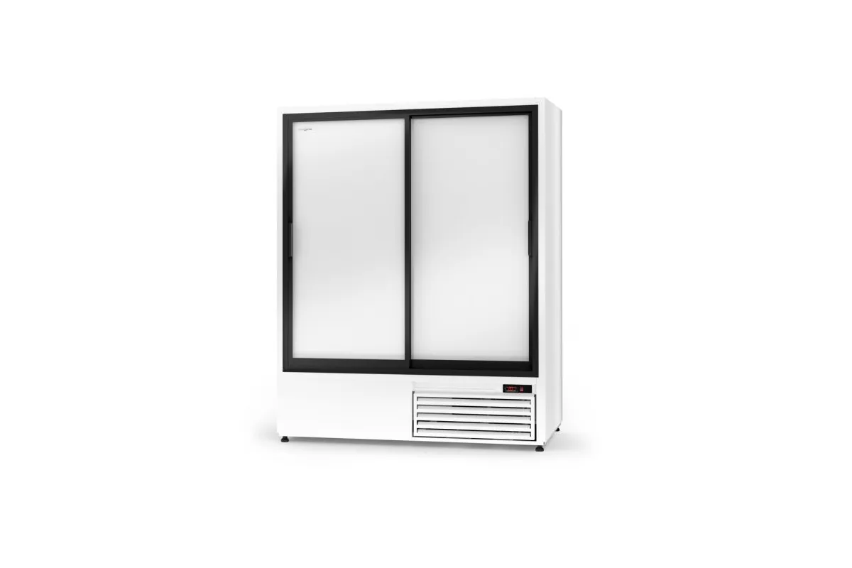 Szafa chłodnicza pojedyncza, drzwi pełne przesuwne, agregat dolny, 3 klasa klimatyczna RAPA SCH-ZR1200-AD-3KL