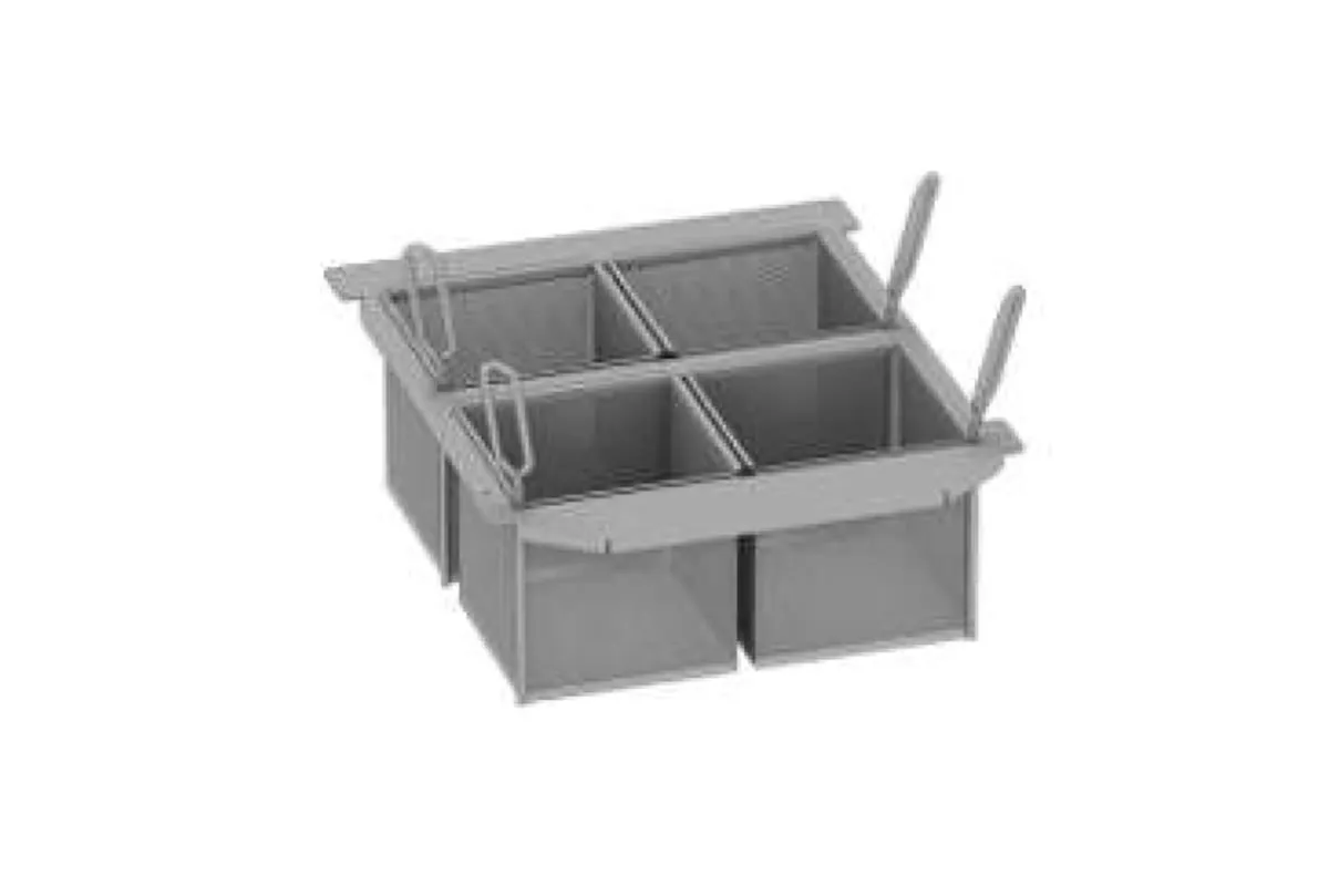 Zestaw 4 koszy porcjujących RATIONAL iVario 1/6 GN nieperforowane