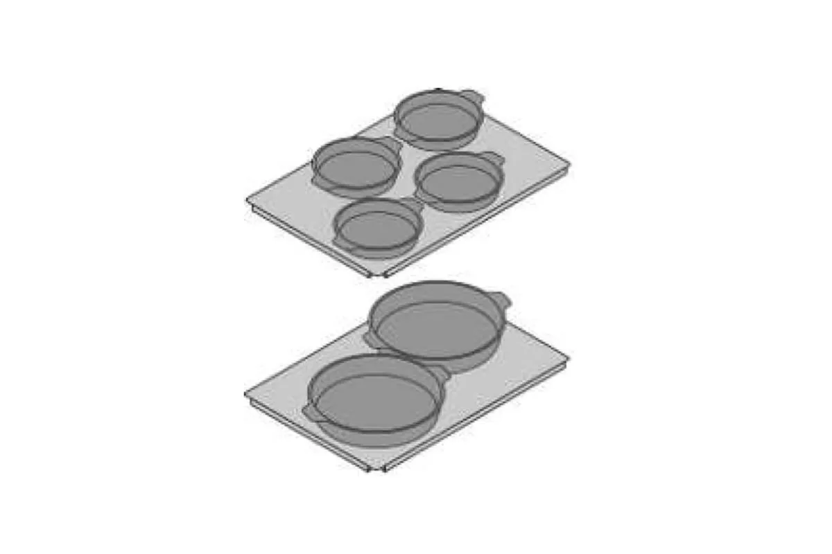 Forma do smażenia i pieczenia duża średnica 250 mm RATIONAL 60.73.272