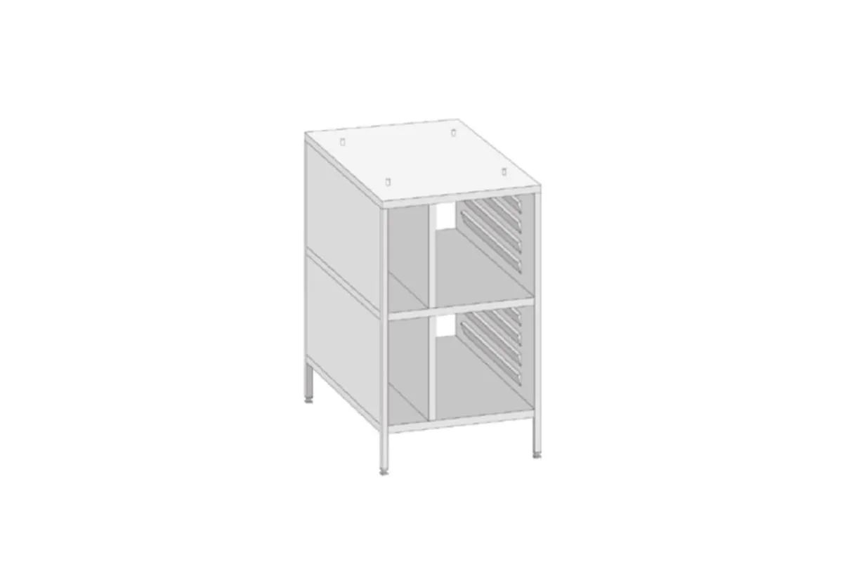 Podstawa UG II XS z mocowaniem (MarineLine) do pieca RATIONAL typ XS 6-2/3 60.31.057
