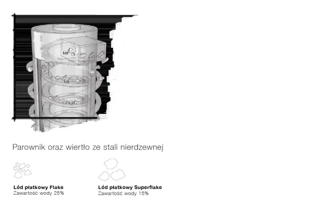 Kostkarka do lodu 73kg/24h Flake Xsafe Scotsman AF80 AS/WS