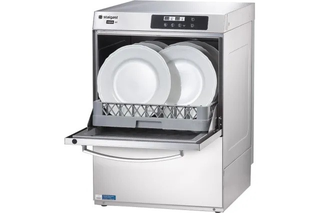 Zmywarko wyparzarka, uniwersalna, Power Digital, dozownik płynu myjącego, pompa wspomagająca płukanie, P 6.65 kW, U 400 V Stalga