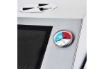 Płyta grillowa elektryczna, nastawna, gładko-ryflowana, z pokrywą, 8.1 kW Stalgast 9731390