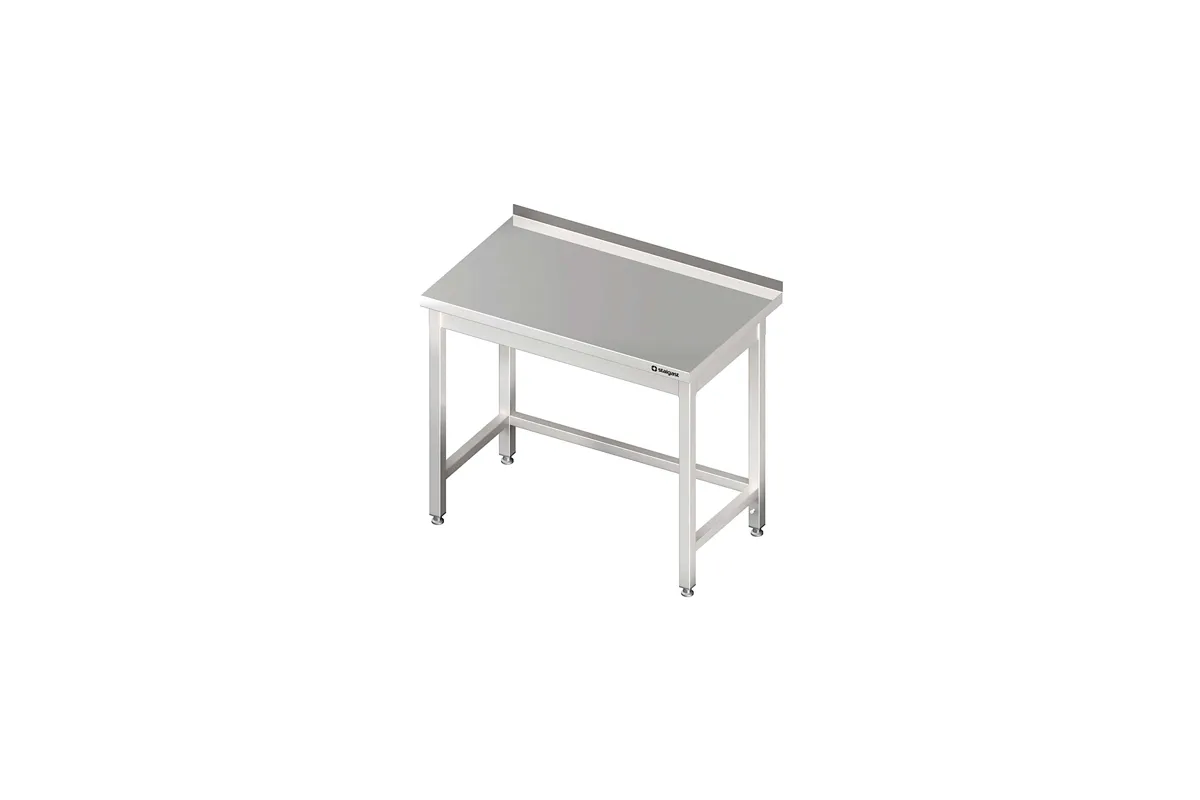 Stół przyścienny bez półki 1600x600x850 mm spawany Stalgast 980026160