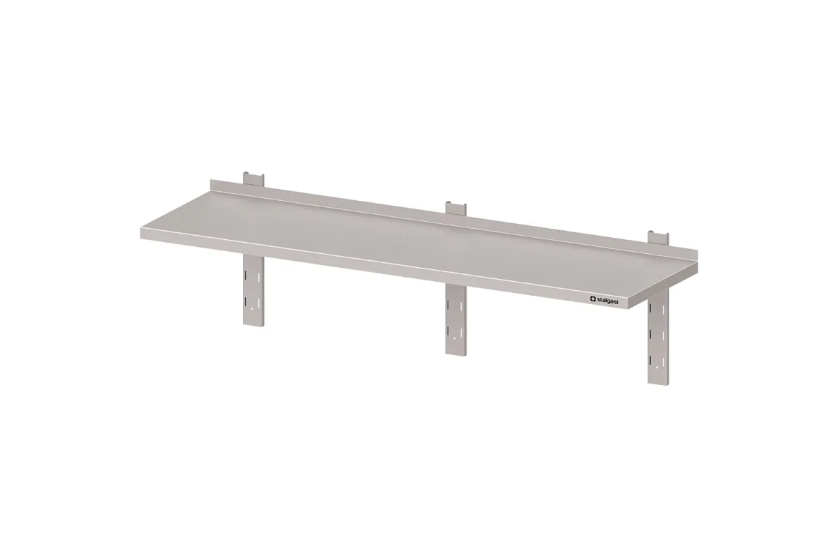 Półka wisząca, przestawna,pojedyncza 1400x300x400 mm Stalgast 981763140