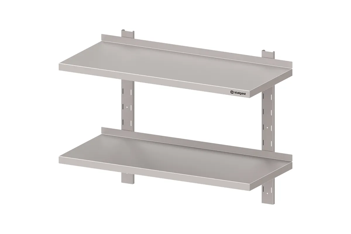 Półka wisząca, przestawna,podwójna 800x400x660 mm Stalgast 981774080