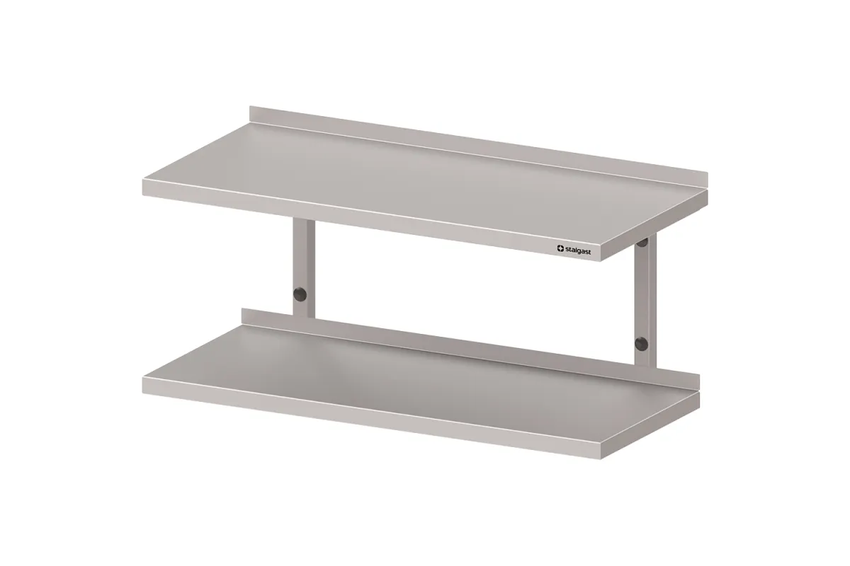 Półka wisząca podwójna 900x300x390 mm Stalgast 981833090