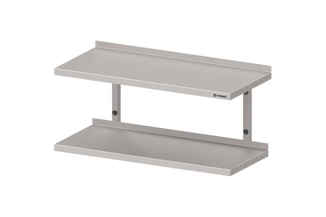 Półka wisząca podwójna 1200x400x390 mm Stalgast 981834120