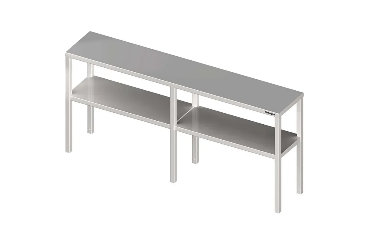 Nadstawka na stół podwójna  1700x300x700 mm Stalgast 981943170