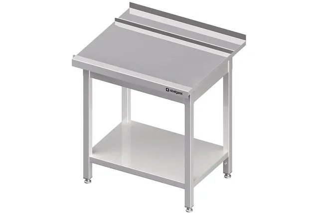 Stół wyładowczy(P), z półką do zmywarki SILANOS 1200x730x900 mm skręcany Stalgast 982447120