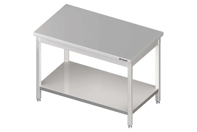 Stół centralny z półką 1200x700x850 mm spawany Stalgast 980107120S