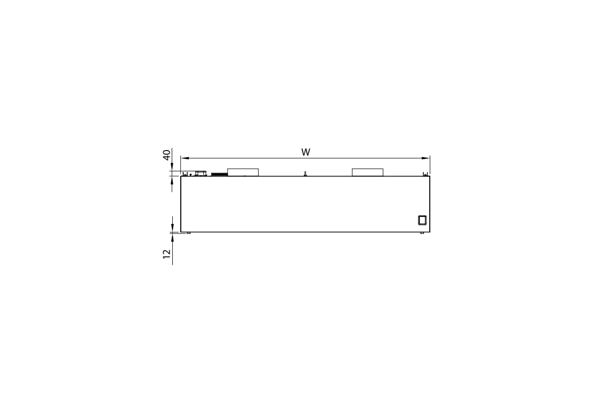Okap centralny skrzyniowy ze stali nierdzewnej 1600x1500x450 mm Stalgast model 209