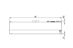 Okap centralny trapezowy ze stali nierdzewnej 4900x1800x450 mm Stalgast model 210