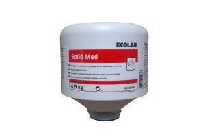 Solid Med 4.5 kg Ecolab 9006060 chemia profesjonalna do mycia naczyń o właściwościach do dezynfekcji w bloku
