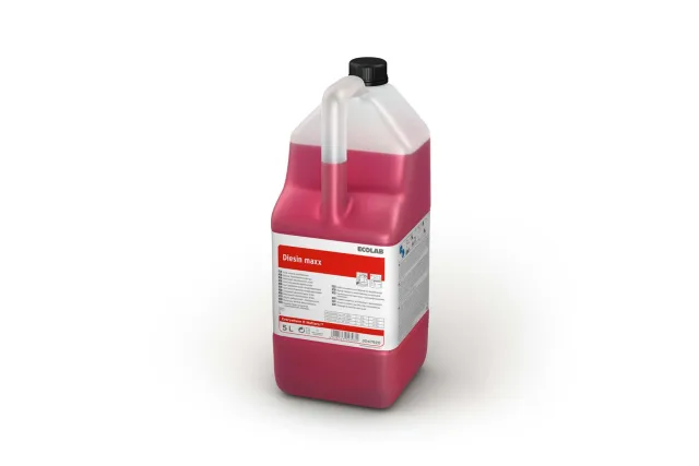 Diesin Maxx 5L Ecolab 3047920 kwasowy środek do mycia i dezynfekcji powierzchni odpornych na działanie wody i kwasów