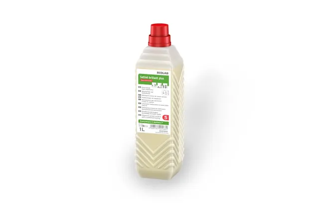 Satine Brillant Plus 1L Ecolab 3021200 superkoncentrat czyszczący na bazie mydła do wodoodpornych podłóg