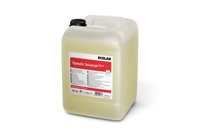 Topmatic Universal Special 25 kg Ecolab 9054770 płyn do maszynowego mycia naczyń