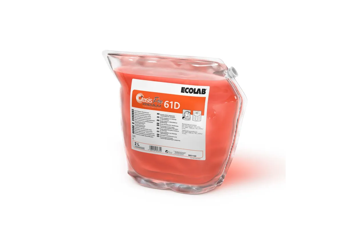 Oasis Pro 61D Premium 2L Ecolab 9051150 kwasowy środek dezynfekcyjny