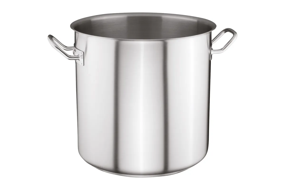 Garnek wysoki bez pokrywki, stalowy, Ø 280 mm, V 14.5 l Stalgast 011281
