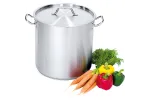 Garnek wysoki z pokrywką, stalowy, Ø 320 mm, V 20.9 l Stalgast 011322