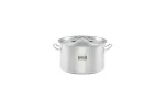 Garnek średni z pokrywką, stalowy, Ø 280 mm, V 11.1 l Gredil 012285