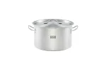 Garnek średni z pokrywką, stalowy, Ø 320 mm, V 16.1 l Gredil 012325