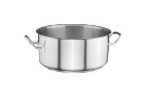 Garnek niski bez pokrywki, stalowy, Ø 200 mm, V 2.5 l Stalgast 013201