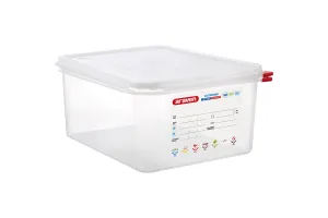 Pojemnik z polipropylenu z pokrywką szczelną, GN 1/2, H 150 mm Araven 162155