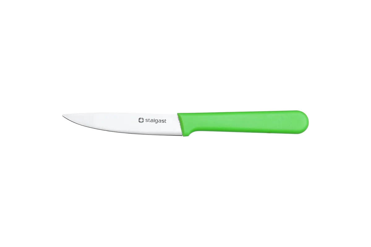 Nóż do obierania, uniwersalny, HACCP, zielony, L 90 mm Stalgast 285082