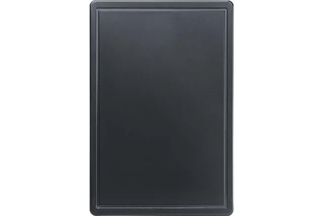 Deska do krojenia,  czarna, 600x400x18 mm Stalgast 341637