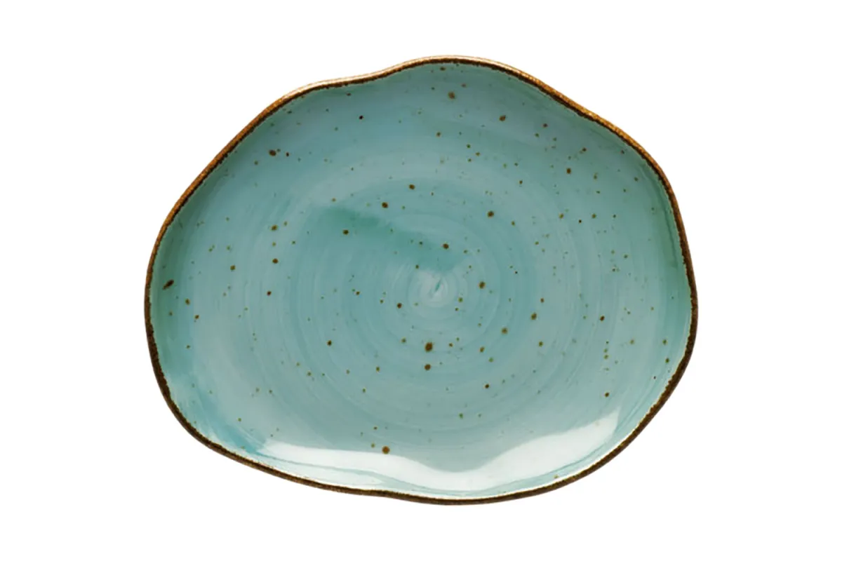Spodek do filizanki 390056, kolor morski, Stone Age, Ø 125 mm Lubiana 390053