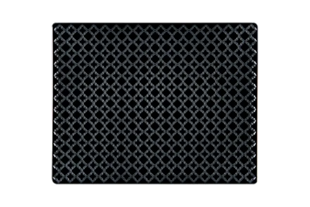 Talerz płytki, kolor czarny, Marrakesz, 240x130 mm Lubiana 390133