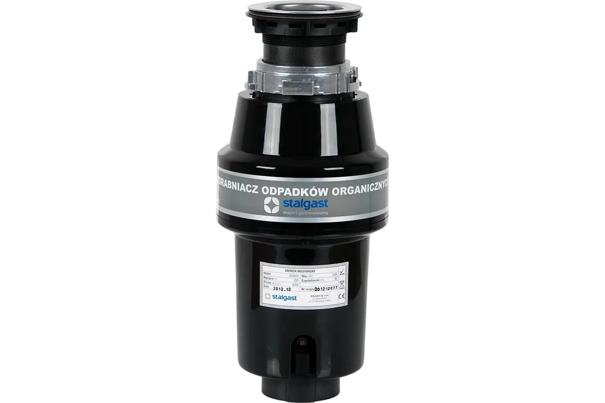 Młynek koloidalny z włącznikiem pneumatycznym, P 0.56 kW, U 230 V Stalgast 650022
